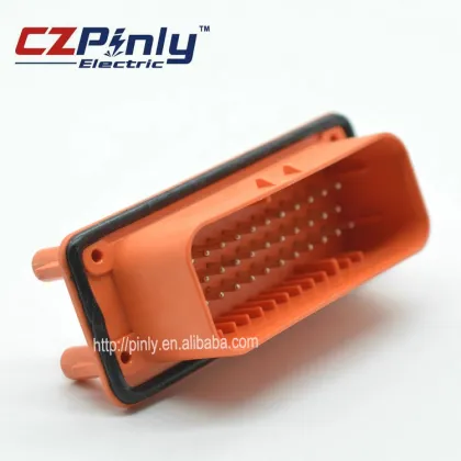 TE Connectivity AMP Orange 35P Electrical Vehicle Terminal Connector