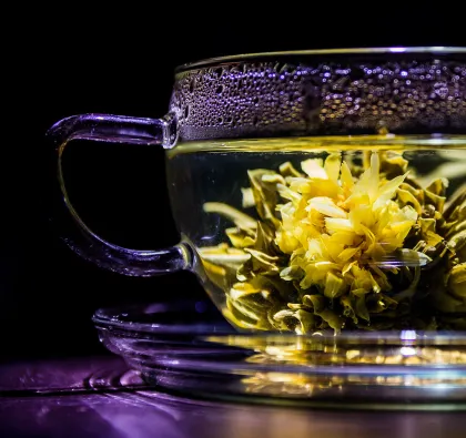 Health Flavored Flowing Tea Blooming Tea