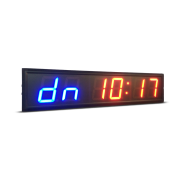 นาฬิกานับถอยหลังดิจิตอลขนาดเล็ก 4 นิ้ว - LED Display Wall Wall Clock Timer Timer 220V
