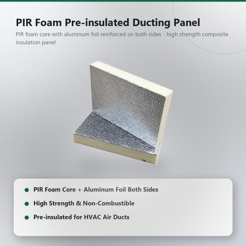 PIR Duct Panels HVAC Ventilation