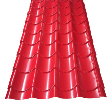 Placa de acero corrugado galvanizado para la hoja de techo