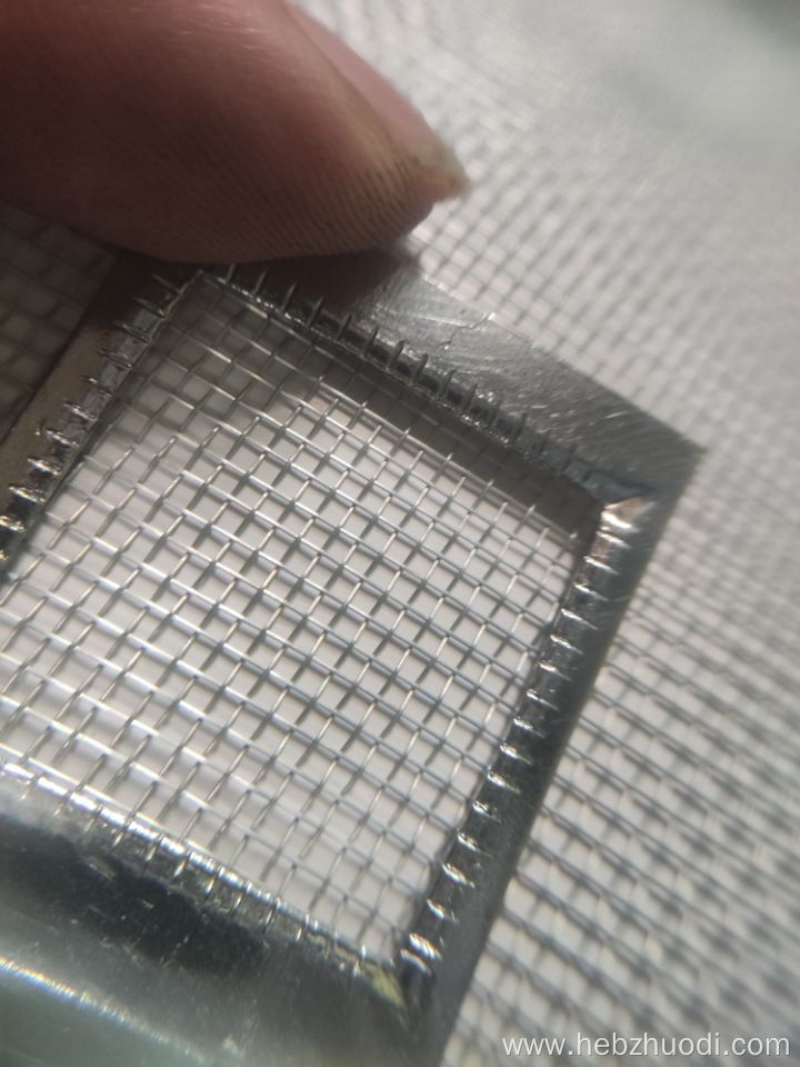 Aluminum alloy window screen for mosquito netting