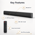 Kablosuz Bağlantı Özelliğine Sahip Modern İnce Bluetooth Soundbar