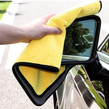 Priccio di pulizia per auto in microfibra super spessa - 600 gsm di cura automatica