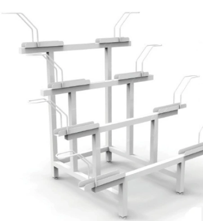 Multi Layer Commercial Street Bike Parking Racks Multi Layer Commercial Street Bike Parking Racks