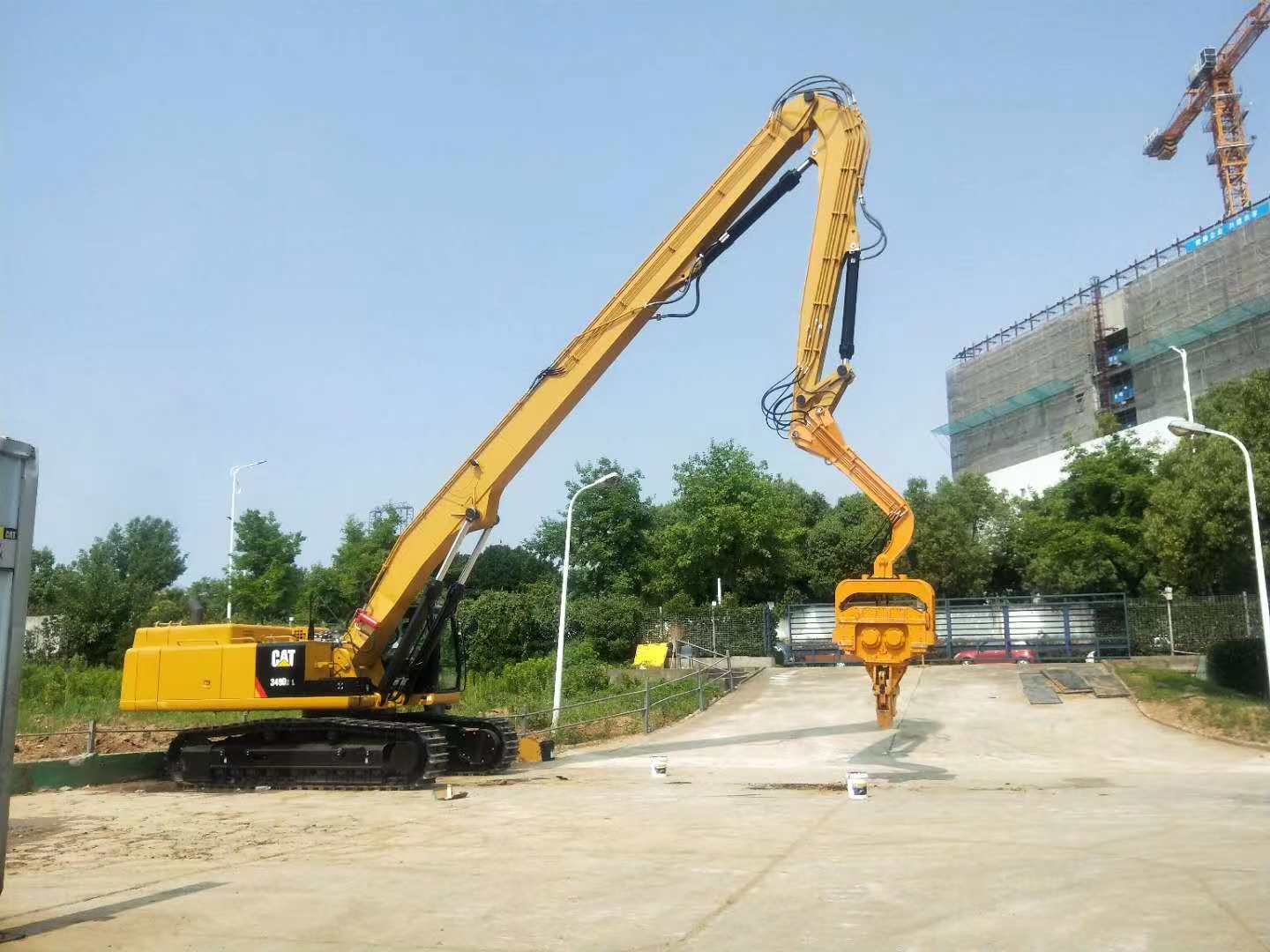 Customized Sheet Piling Boom: Sheet Pile Driving Machines And ...
