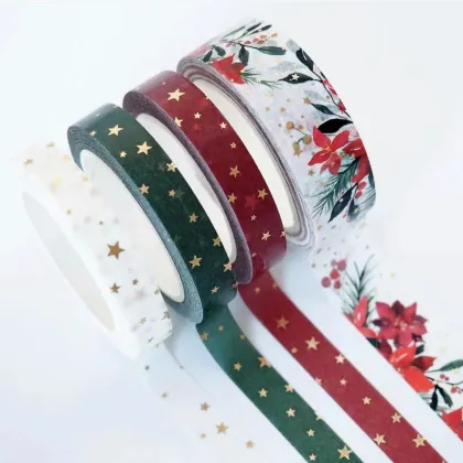 Custom Printed Foil Washi Tape: Colorful Masking Decoration Handbook