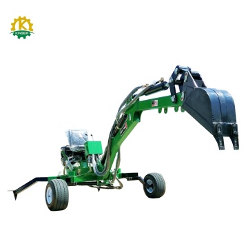Mini Towable Backhoe Digger for Agriculture Machinery For Sale