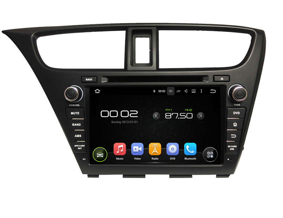 GPS Car dvd for Civic 2014 Hatchback