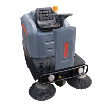 Electric Fuel Road Cleaning Car with Enclosed Cab - Road Sweeper for Street Cleaning