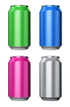 Customized 330ml Aluminum Cans for Carbonated Beverages Printing