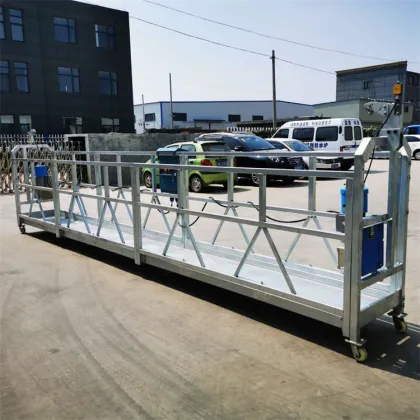 SHENXI Galvanised ZLP800 Rope Suspended Platform Construction Gondola