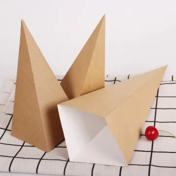 Custom Logo Printed Kraft Waffle Paper Crepe Cone Holder Cups: Personalized Confectionery Solutions