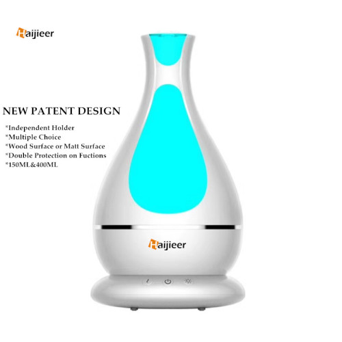 New Aromatherapy Wood Grain Ultrasonic Aroma Diffuser 400ML
