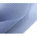 Tela de malla de sándwich con patrón de cuadrícula de diamantes