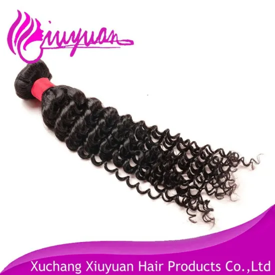 top quality 100 pure virgin human hair raw virgin malaysian deep curly hair