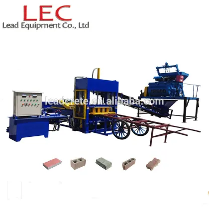 German technology fully automatic concrete block making machine