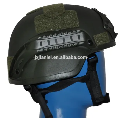 NIJ 3A Green US MICH 2000 Aramid Bulletproof Helmet With Aluminum Alloy VAS Shroud and Goggle Mount/Aramid Helmet/Twaron Helmet