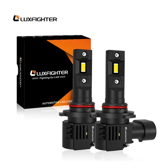LUXFIGHTER Super High Bright Car Light Bulbs LED H7 H11 H4
