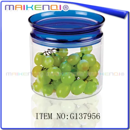 Colorful portable mini plastic Sealed storage tank