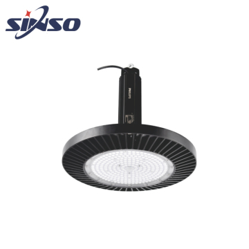 UFO LED High Bay Light : 60-120도 반사판, 100W-220W, 알루미늄 강화 유리, 3 년 보증