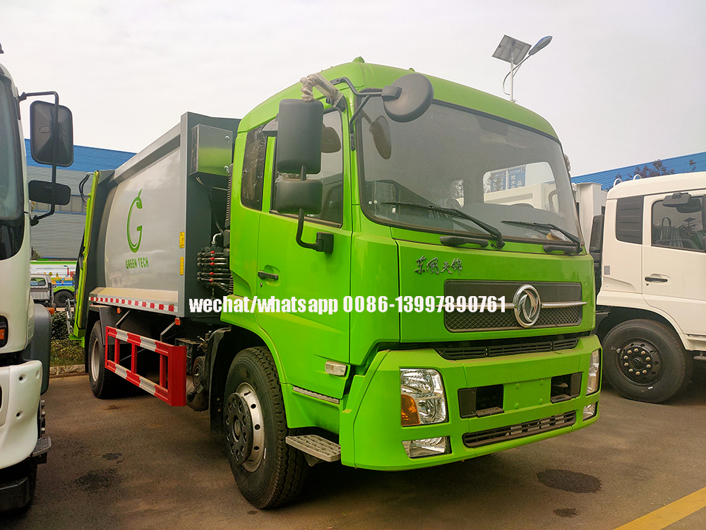 Compactor Garbage Truck Price Jpg