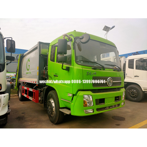 Dongfeng 14cbm/10tons waste/trash/garbage compactor truck