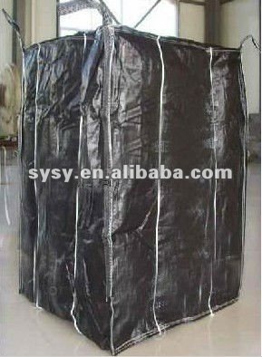 Square type Baffle big bag with PE liner for dangerous goods