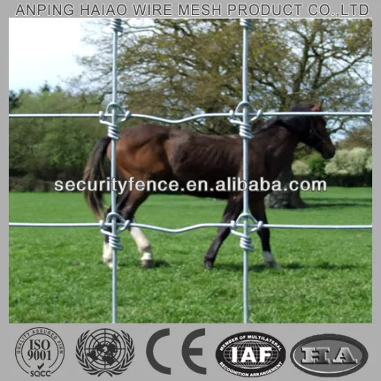 ISO9001 American & European cattle mesh fence