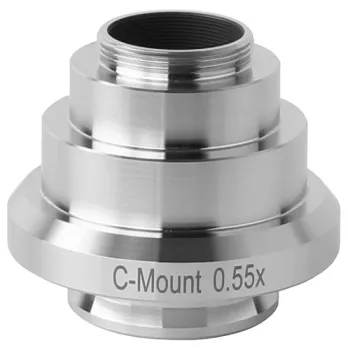 BestScope BCN-Leica 0.55X C-Mount Adapter for Leica Microscope Cameras