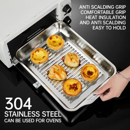 YITIAN Customized Stainless Steel Crayfish Grilled Fish Plate