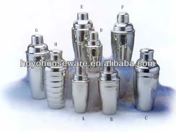 high quality stainless steel 304 cooktail shaker Bar set