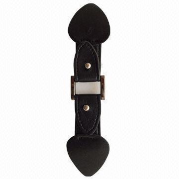 Fashion PU Fastening with Silver Buckle for Garment Decoration