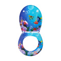 Duroplast Toilet Seat in underwater world pattern