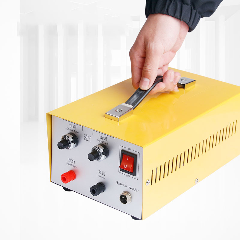 110V/220V Hand Held Pulse Spot Welder for Gold Silver Jewelry Processing