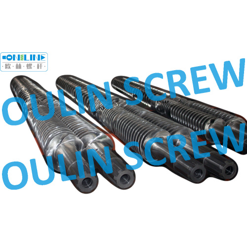 Liansu 65 Twin Conical Screw and Barrel for PVC Extrusion
