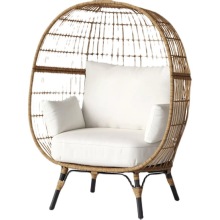 Outdoor Relax Egg Chair Outdoor Nordic Nest Rattan Lounge Chair Supplier