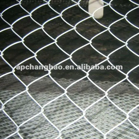 plastic coated wire mesh fence