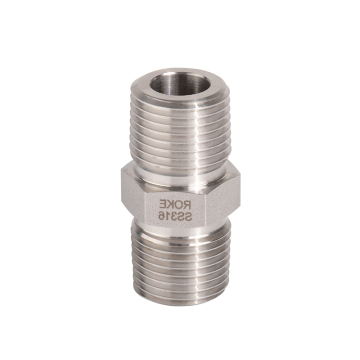 Factory Direct Stainless Steel Hydraulic Nipple Pipe Fittings for Gas