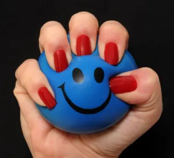 Custom Round PU Stress Ball Bulk - 6.3CM