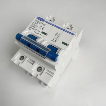 TOMZN 2P 125A DC MCB 600V Mini Circuit Breakers for PV Systems
