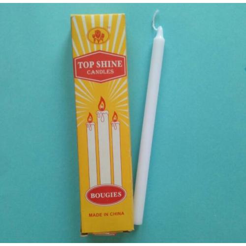 west africa Ghana candles bright yellow box