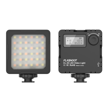 Portable Vlogging LED Video Light: The Ultimate On-Camera Photography Lighting Kit for Studio and Live Streaming