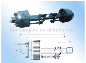 bpw axle series sale 10T,12T,14T,16T,18T