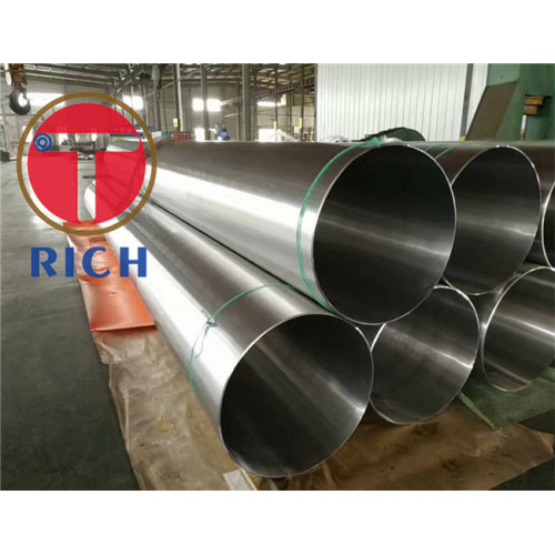 GB/T12770 12Cr18Ni9 019Cr19Mo2NbTi Welded Stainless Steel Tubes for Mechanical Structures