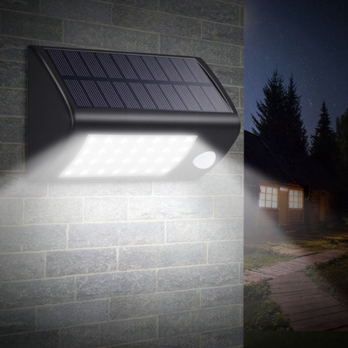 28LED Solar Motion Sensor Wall Light