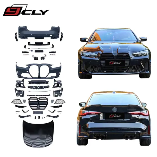 BMW 4 Series G22 G23 G26 M4 Style Body Kit: Front, Rear Bumper, Hood, Fender, Exhaust Pipe Upgrades 2020-2023