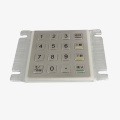 Waterproof Metal numeric keypad for public self service kiosk terminal