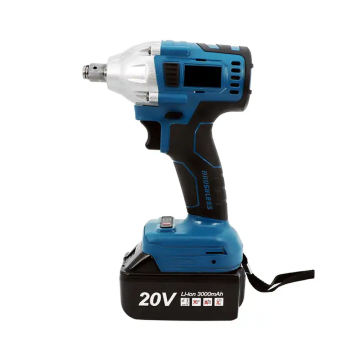 Lithium Electric High Torque Industrial Grade Brushless 20V Cordless Impact Wrench