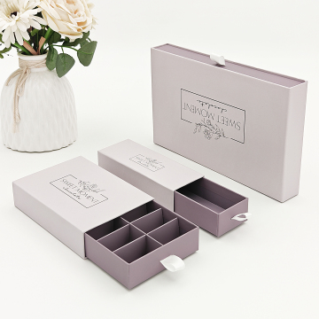 Valentine's Day Luxury Chocolate Gift Box with Custom Logo and Reusable Drawer Packaging